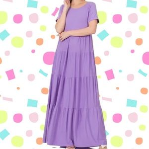 Zenana Outfitters Purple Maxi Dress